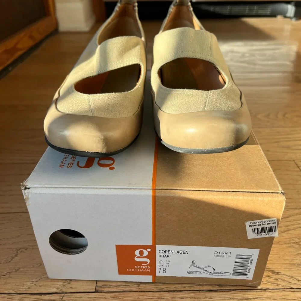 Cole Haan Series G x Nike Air Mary Jane Loafers Size 7